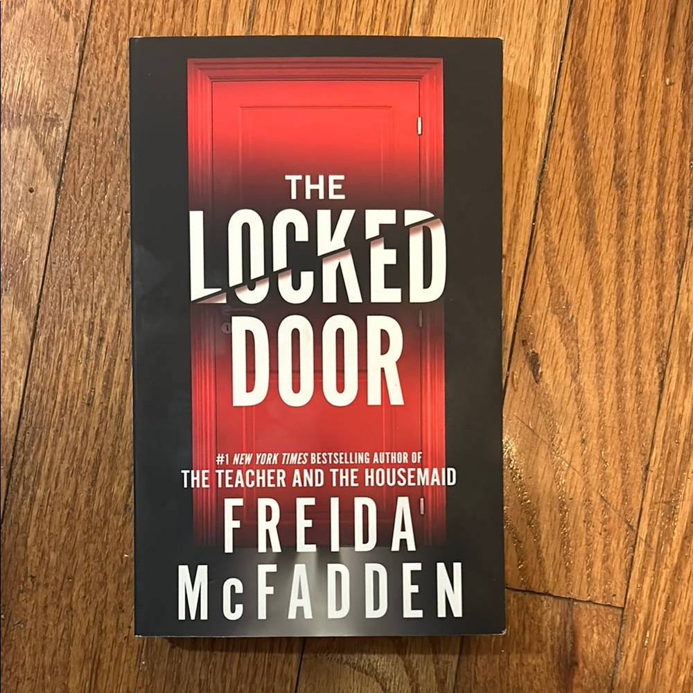 'The Locked Door' Book - Black and Red Cover